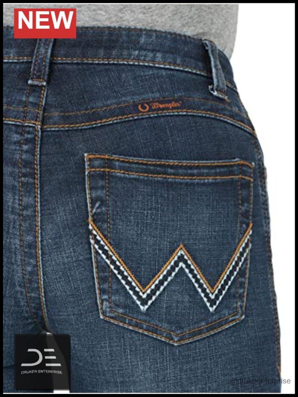Mid Rise Boot Cut Ultimate Riding Jeans Performance Waist - Picture 5 of 6